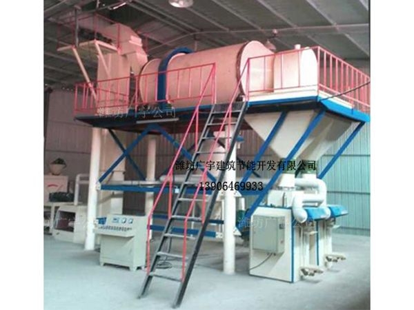 滾筒式無機(jī)玻化微珠保溫砂漿生產(chǎn)線